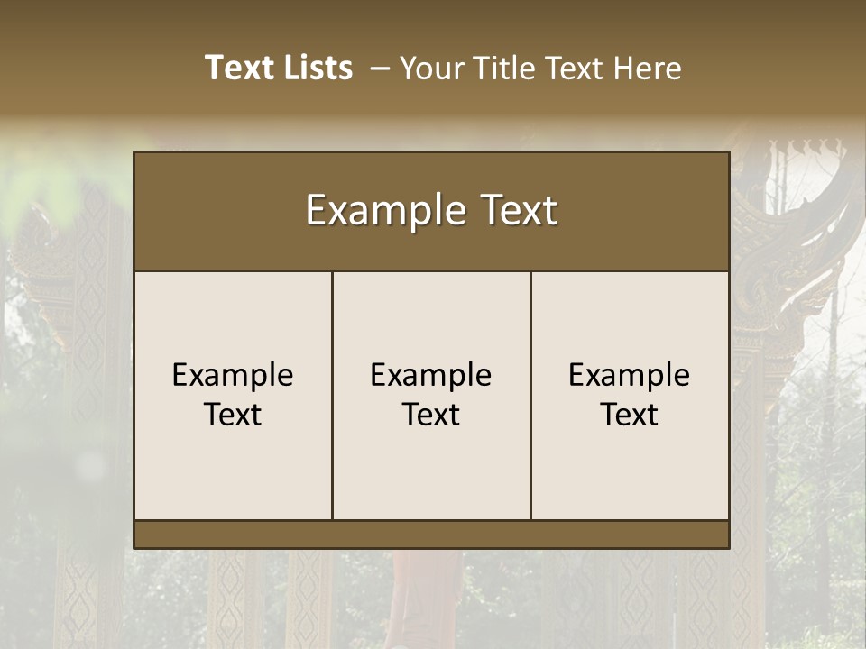 Amusement Park Ride Outdoor Fun Fair PowerPoint Template