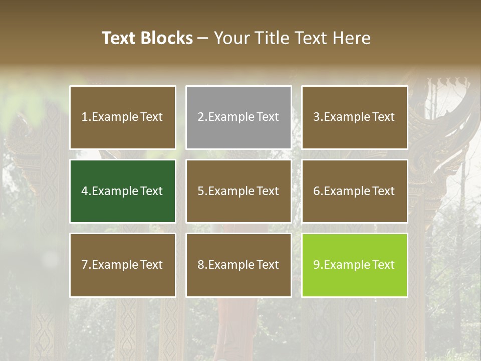 Amusement Park Ride Outdoor Fun Fair PowerPoint Template