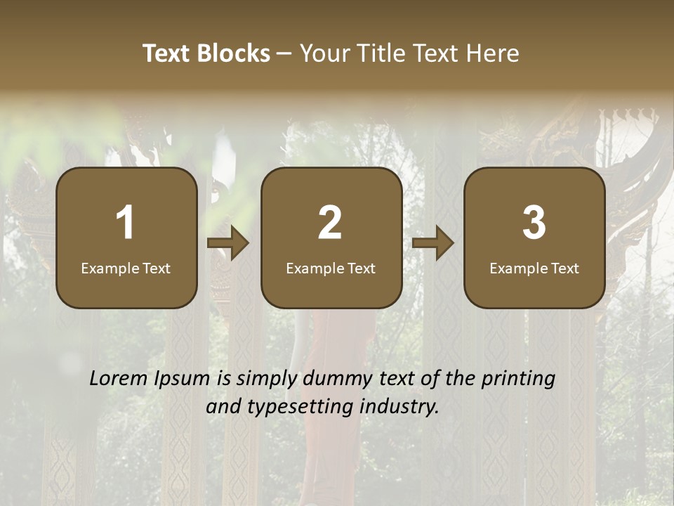 Amusement Park Ride Outdoor Fun Fair PowerPoint Template