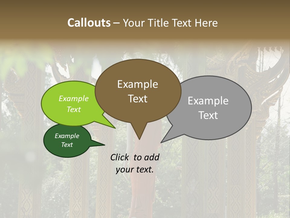 Amusement Park Ride Outdoor Fun Fair PowerPoint Template