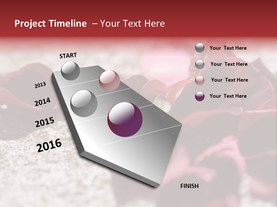 Oversized Colorful Enjoyment PowerPoint Template