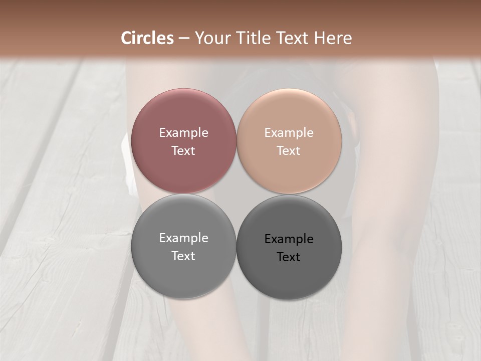 Enjoy Two Persons Enjoying PowerPoint Template