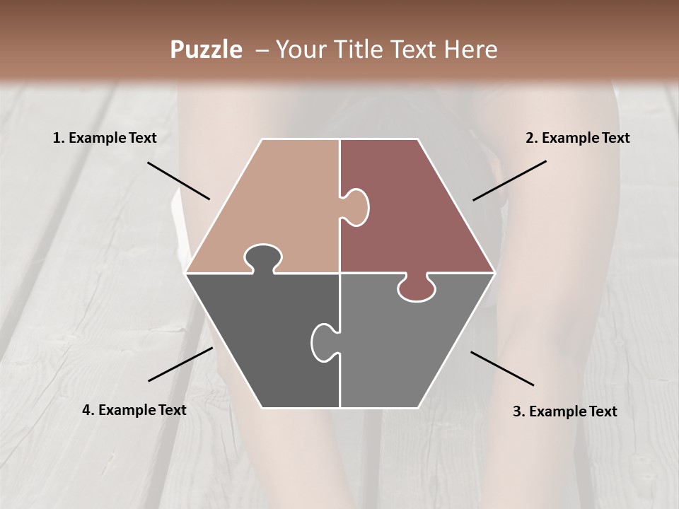 Enjoy Two Persons Enjoying PowerPoint Template