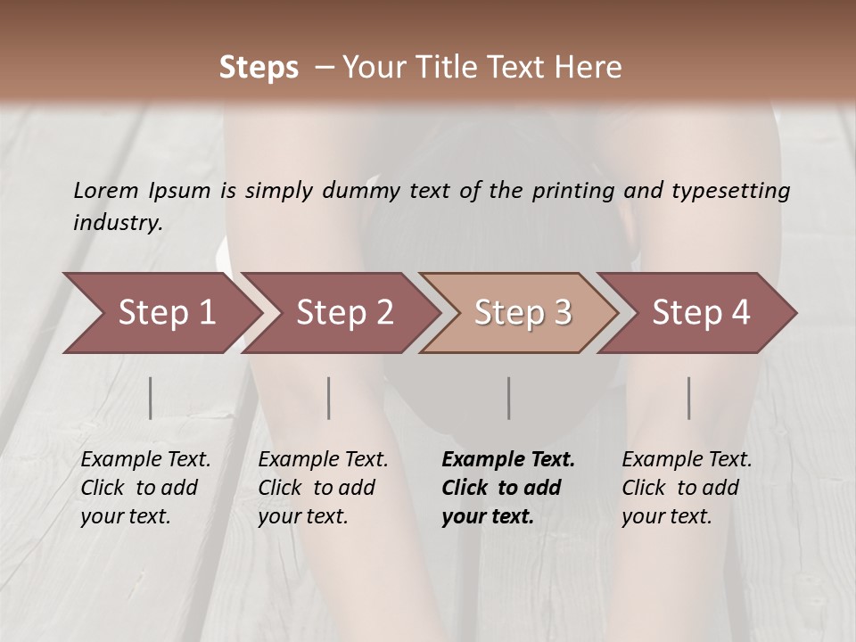 Enjoy Two Persons Enjoying PowerPoint Template