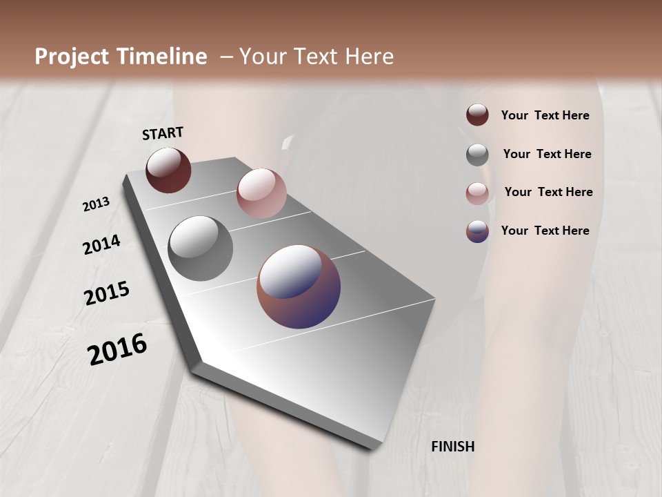Enjoy Two Persons Enjoying PowerPoint Template