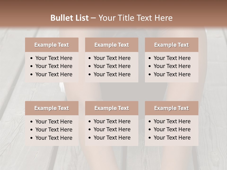 Enjoy Two Persons Enjoying PowerPoint Template