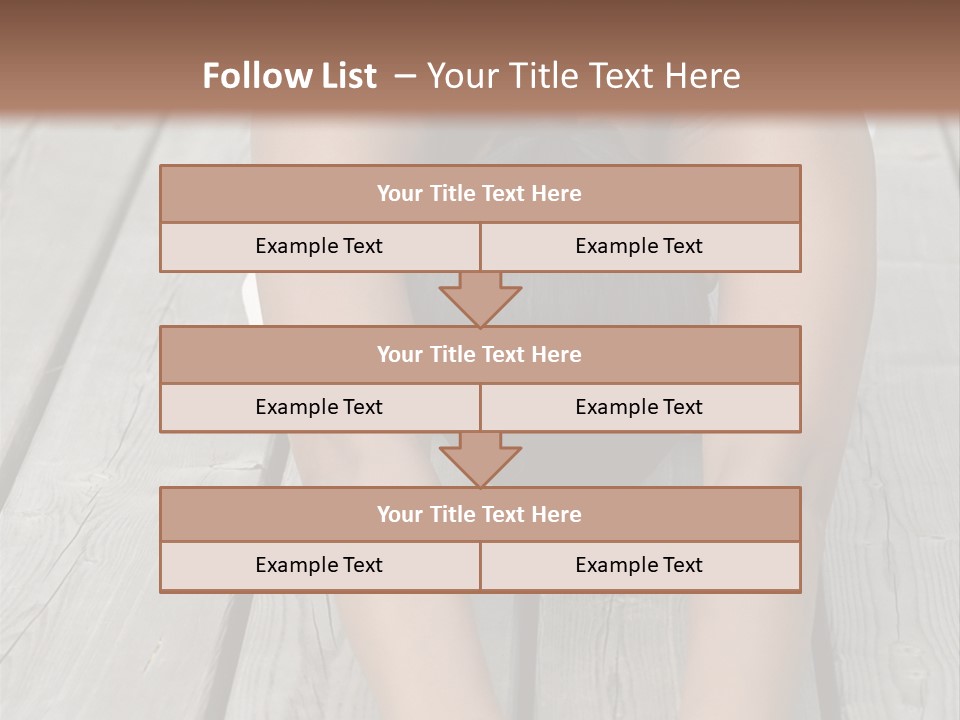 Enjoy Two Persons Enjoying PowerPoint Template