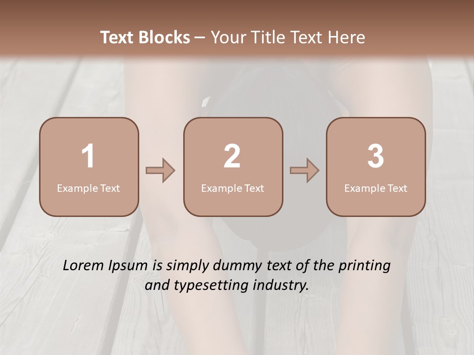 Enjoy Two Persons Enjoying PowerPoint Template