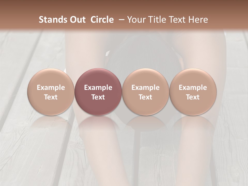 Enjoy Two Persons Enjoying PowerPoint Template