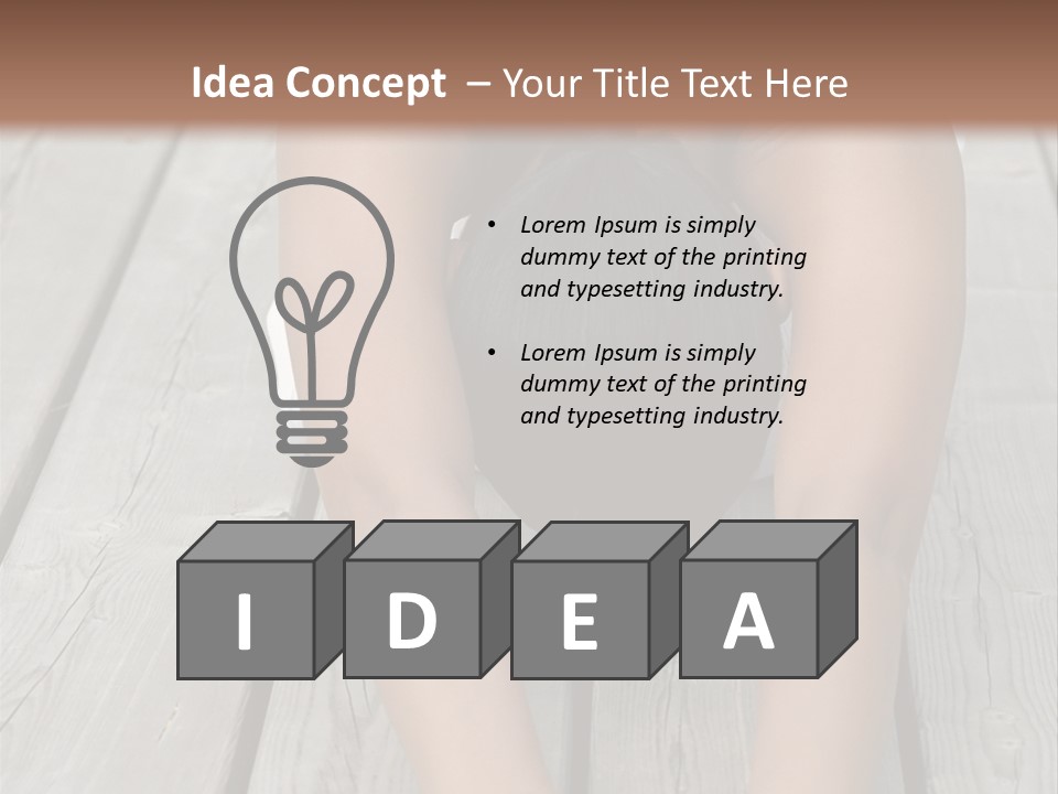 Enjoy Two Persons Enjoying PowerPoint Template