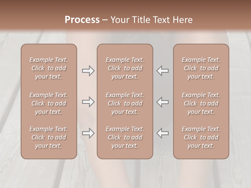 Enjoy Two Persons Enjoying PowerPoint Template