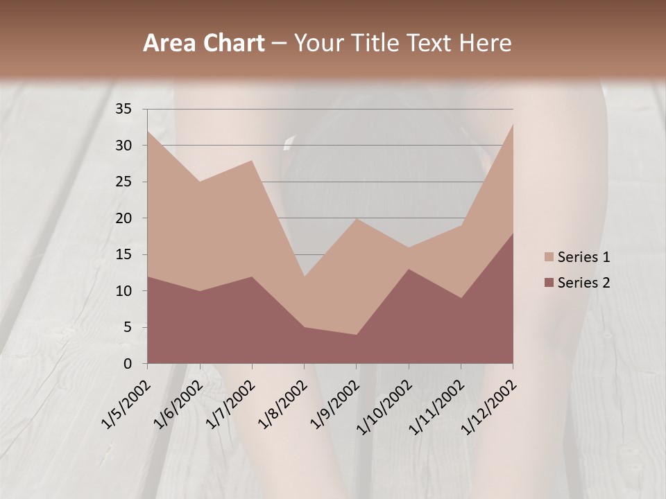 Enjoy Two Persons Enjoying PowerPoint Template