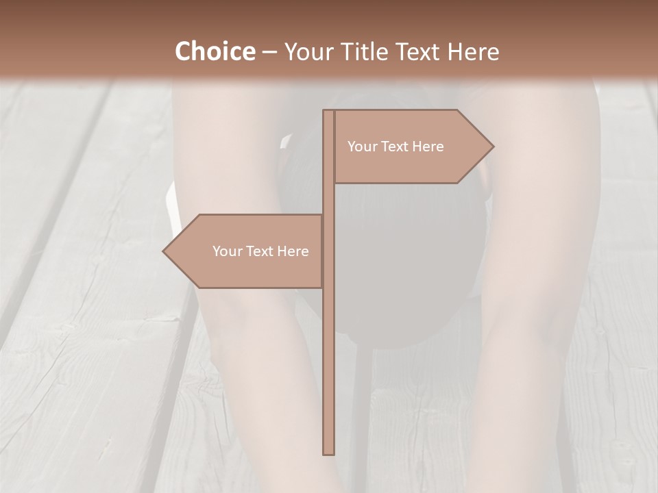 Enjoy Two Persons Enjoying PowerPoint Template