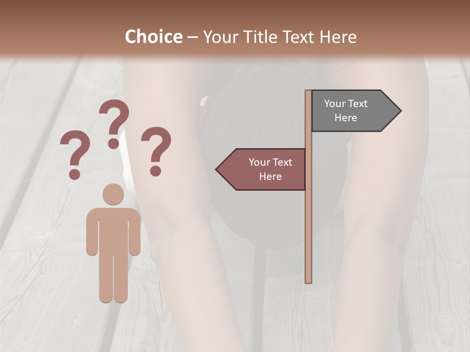 Enjoy Two Persons Enjoying PowerPoint Template