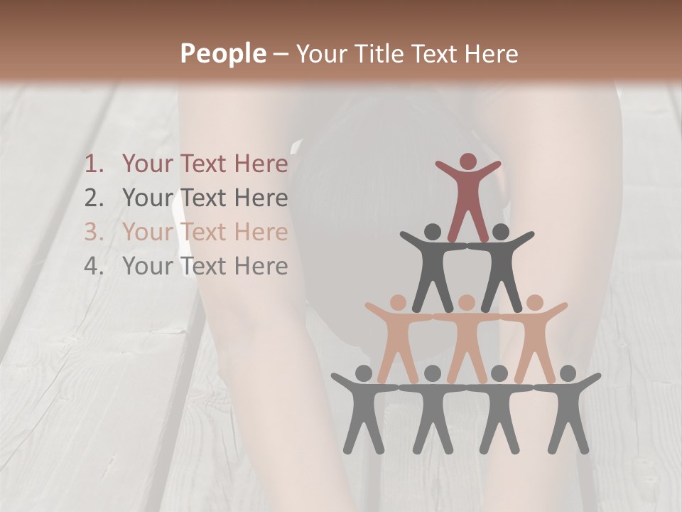 Enjoy Two Persons Enjoying PowerPoint Template