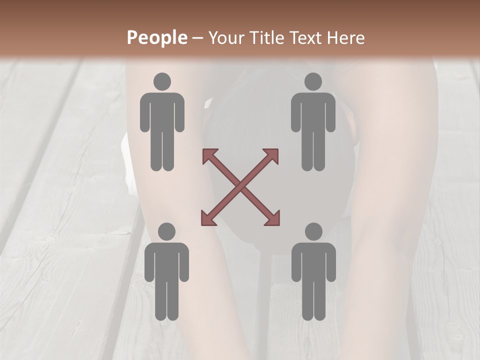 Enjoy Two Persons Enjoying PowerPoint Template