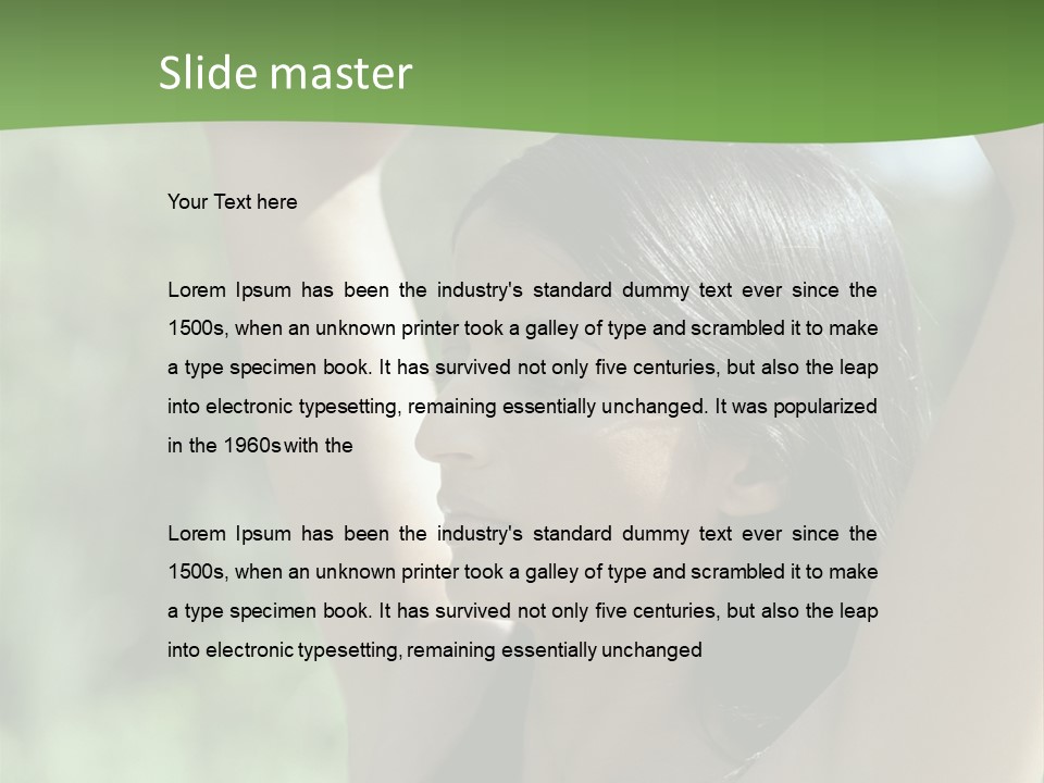 Curved Spare Time Shapes PowerPoint Template