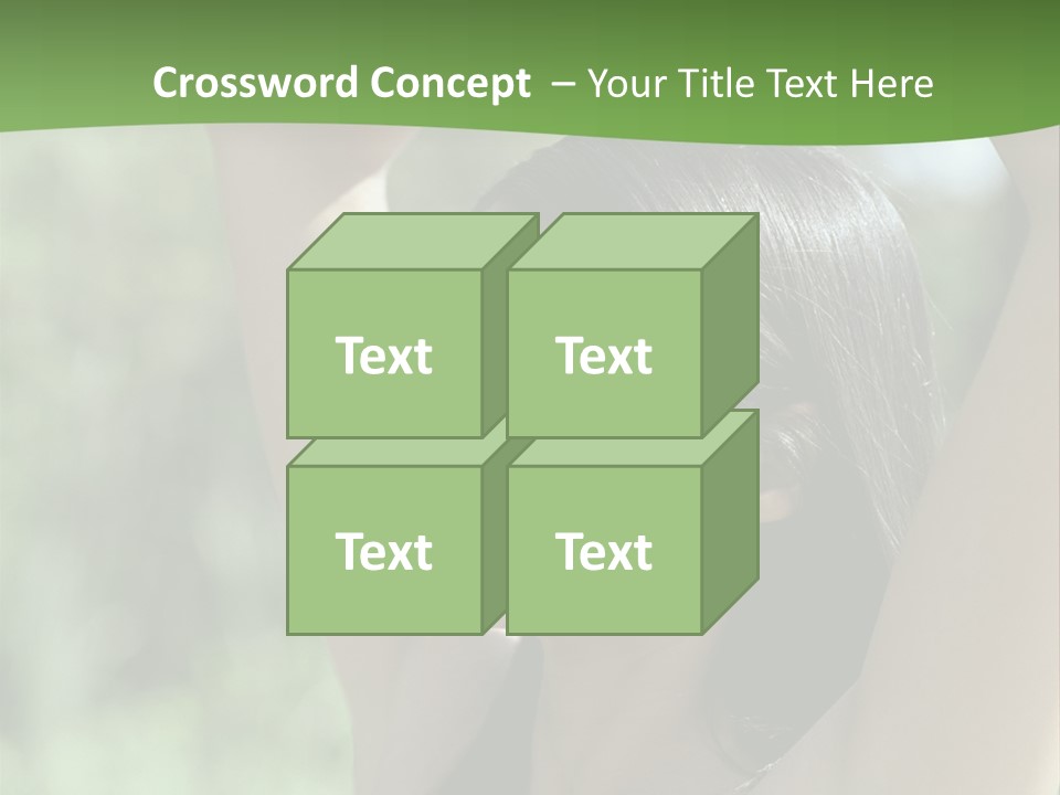 Curved Spare Time Shapes PowerPoint Template