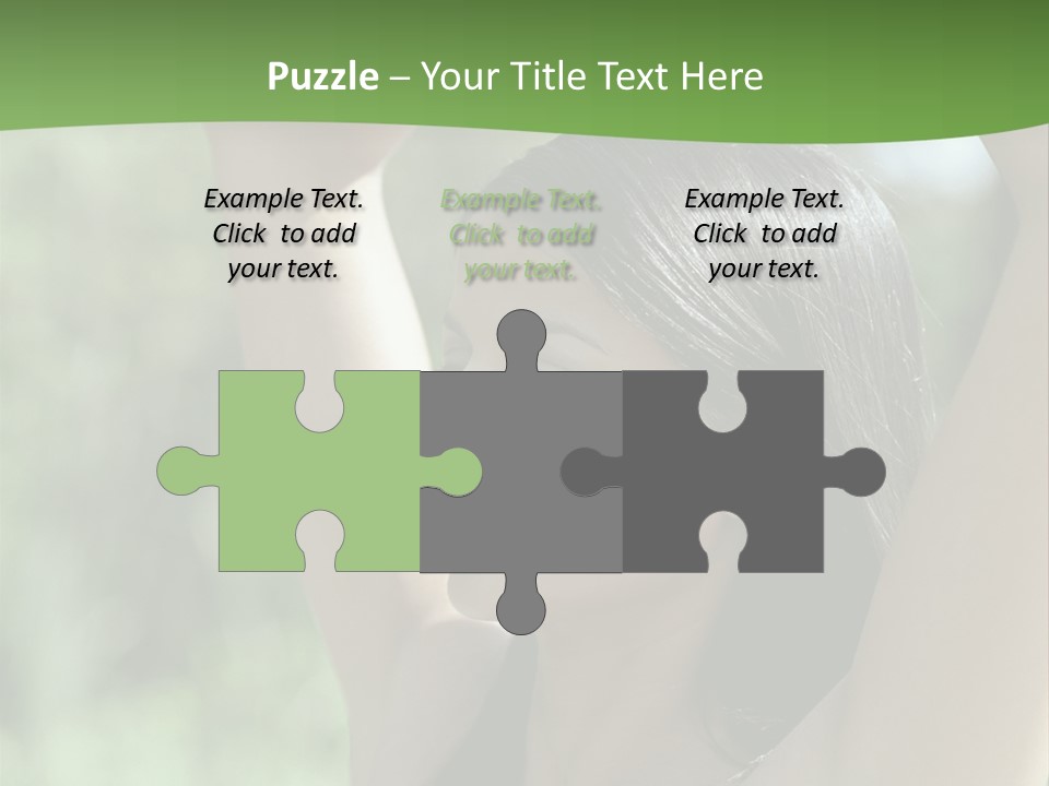 Curved Spare Time Shapes PowerPoint Template