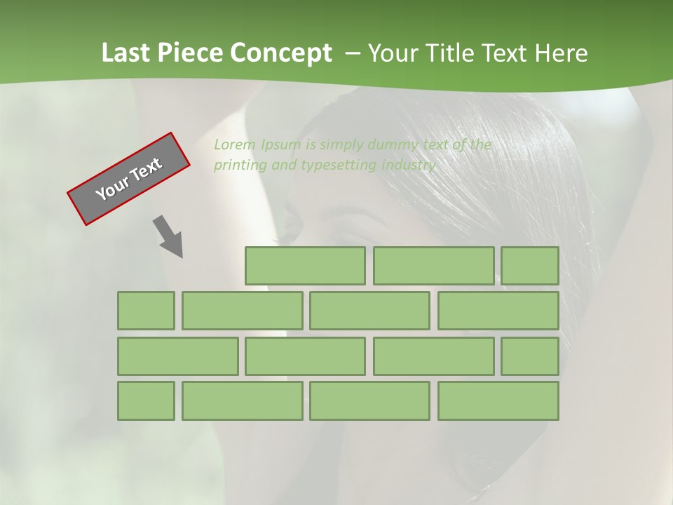 Curved Spare Time Shapes PowerPoint Template