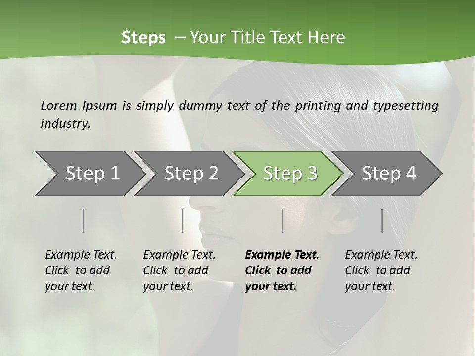 Curved Spare Time Shapes PowerPoint Template