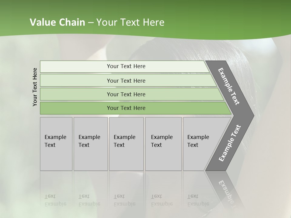 Curved Spare Time Shapes PowerPoint Template