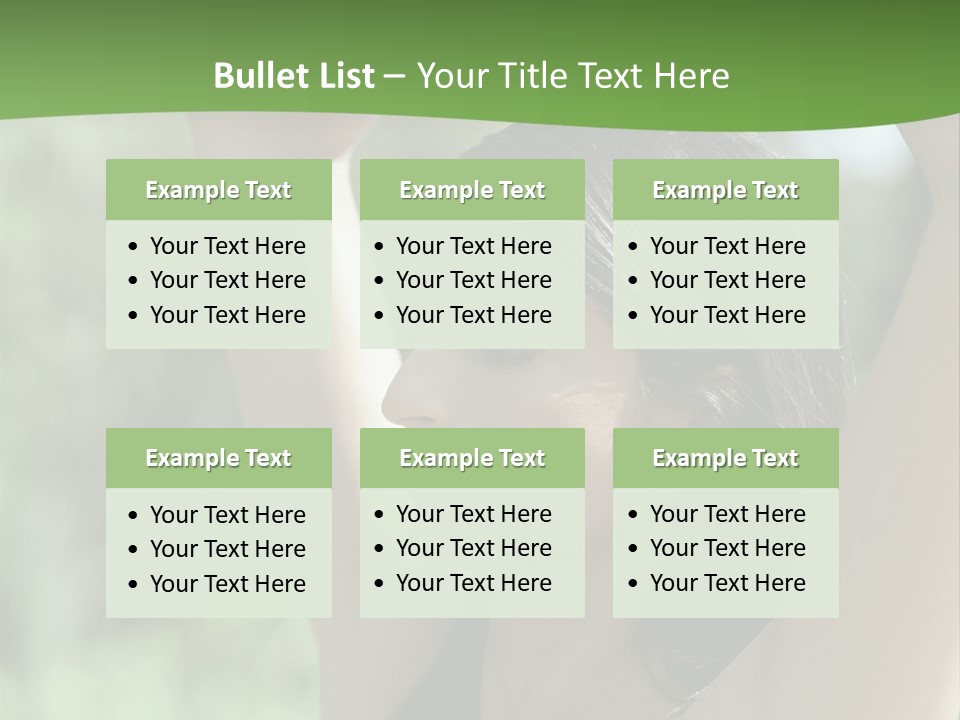 Curved Spare Time Shapes PowerPoint Template