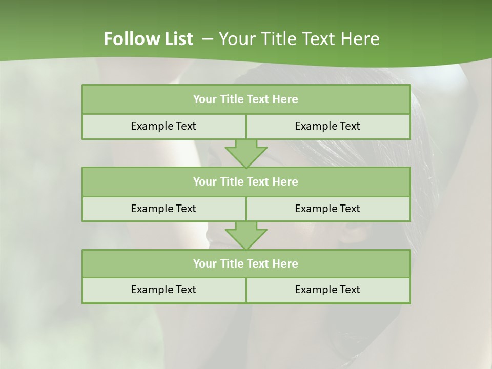 Curved Spare Time Shapes PowerPoint Template
