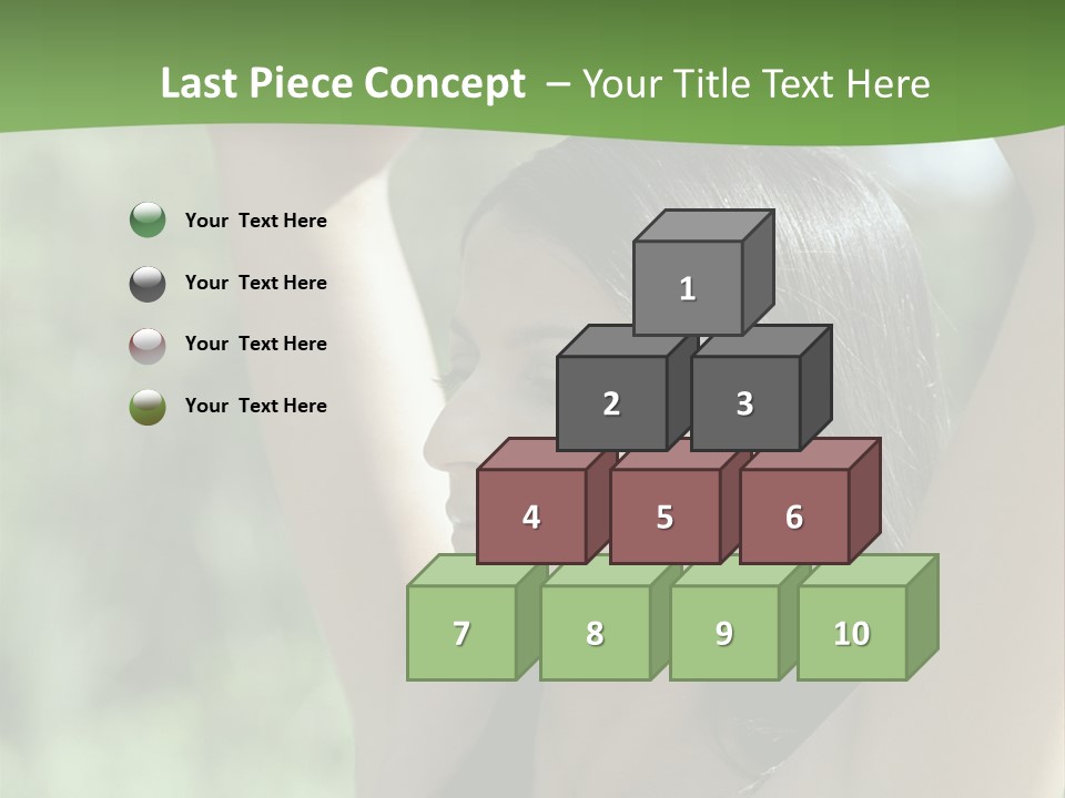 Curved Spare Time Shapes PowerPoint Template