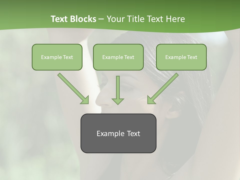 Curved Spare Time Shapes PowerPoint Template