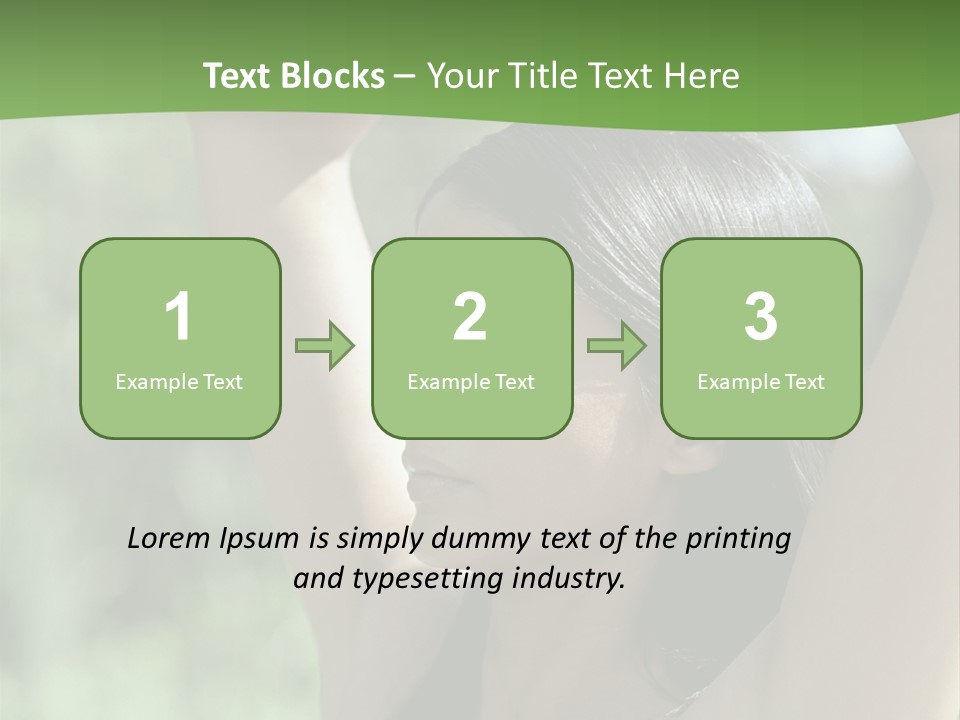 Curved Spare Time Shapes PowerPoint Template