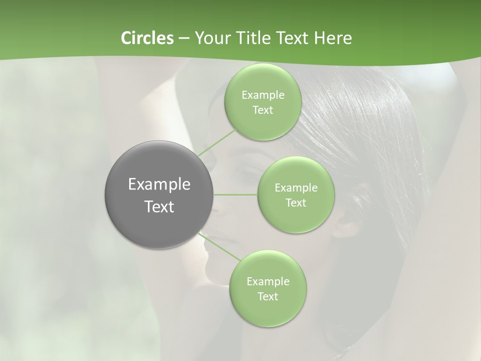 Curved Spare Time Shapes PowerPoint Template