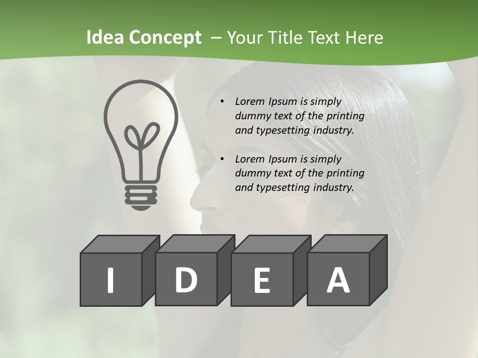 Curved Spare Time Shapes PowerPoint Template