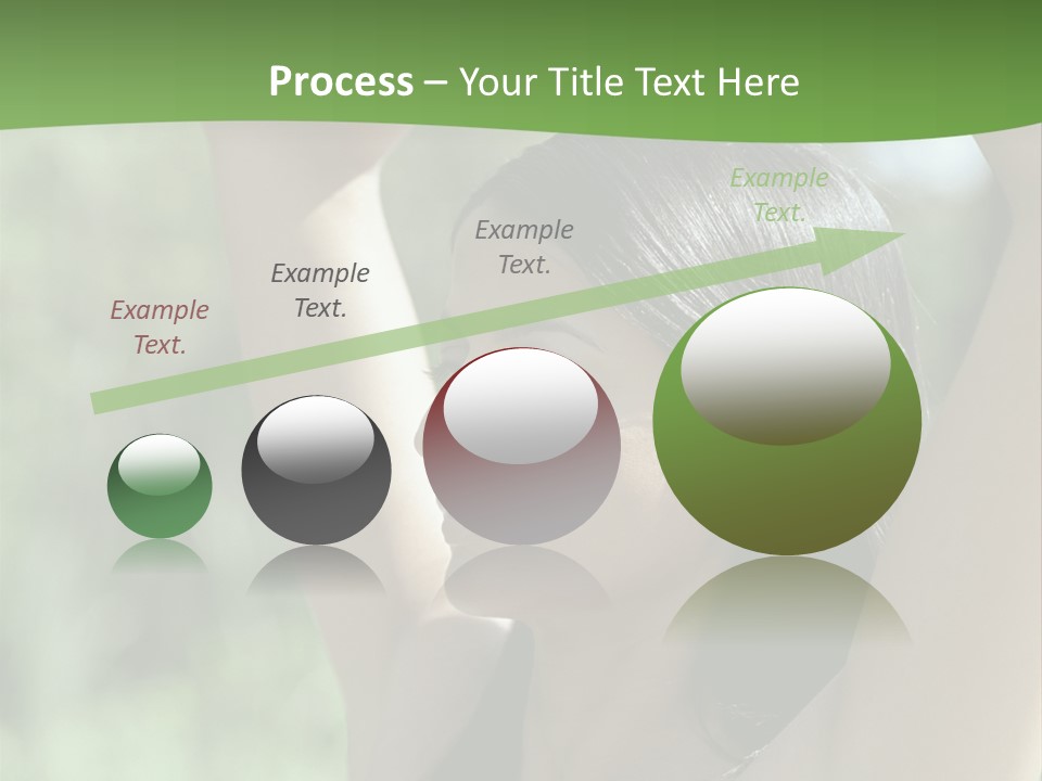 Curved Spare Time Shapes PowerPoint Template