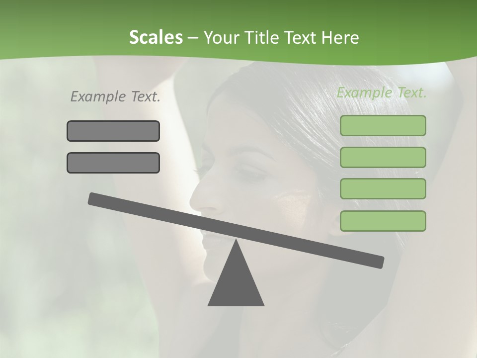 Curved Spare Time Shapes PowerPoint Template