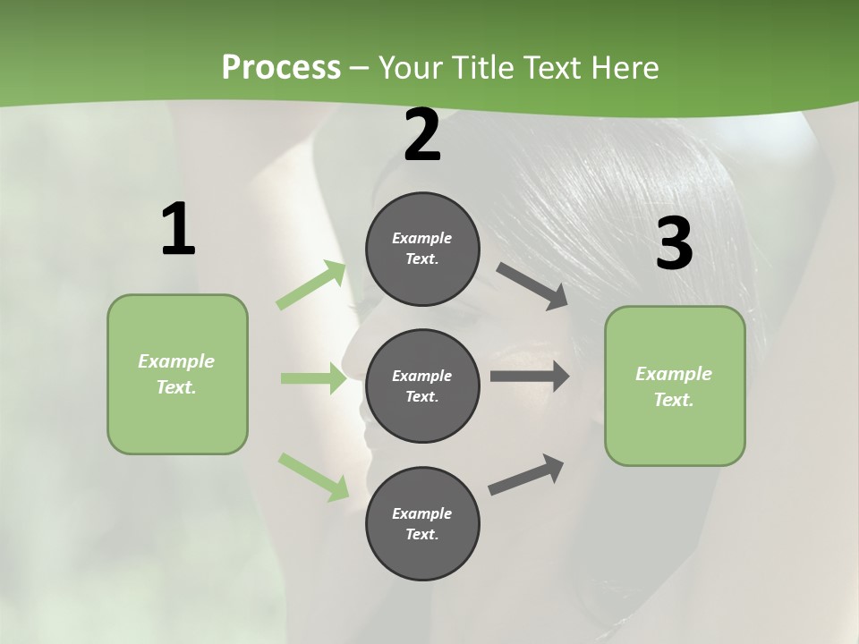 Curved Spare Time Shapes PowerPoint Template