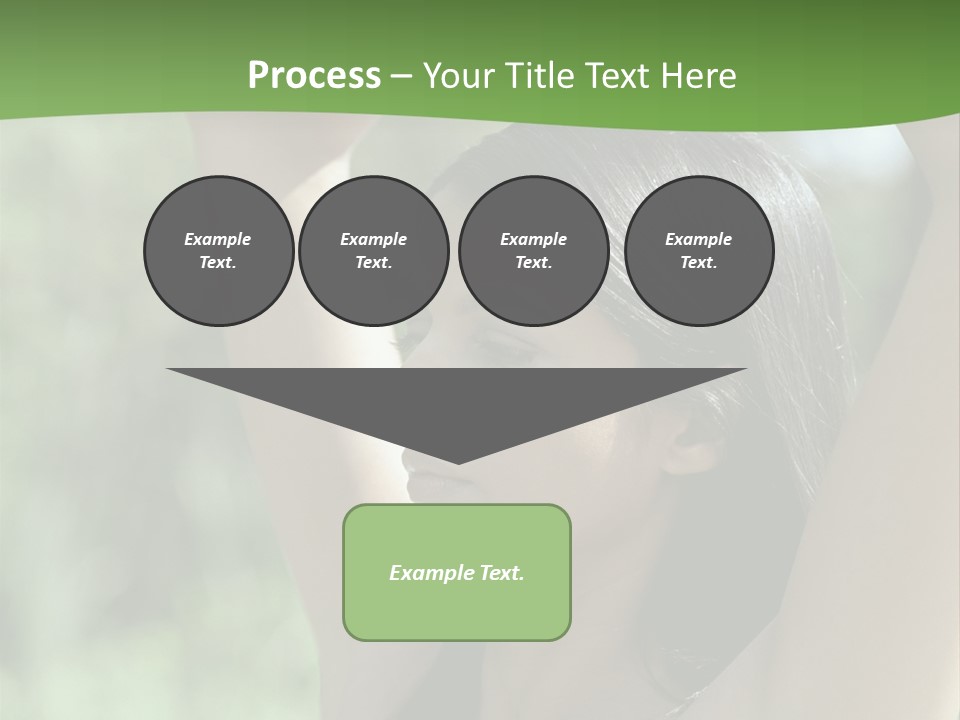 Curved Spare Time Shapes PowerPoint Template