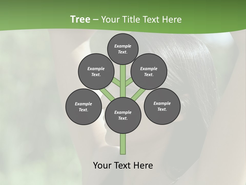 Curved Spare Time Shapes PowerPoint Template