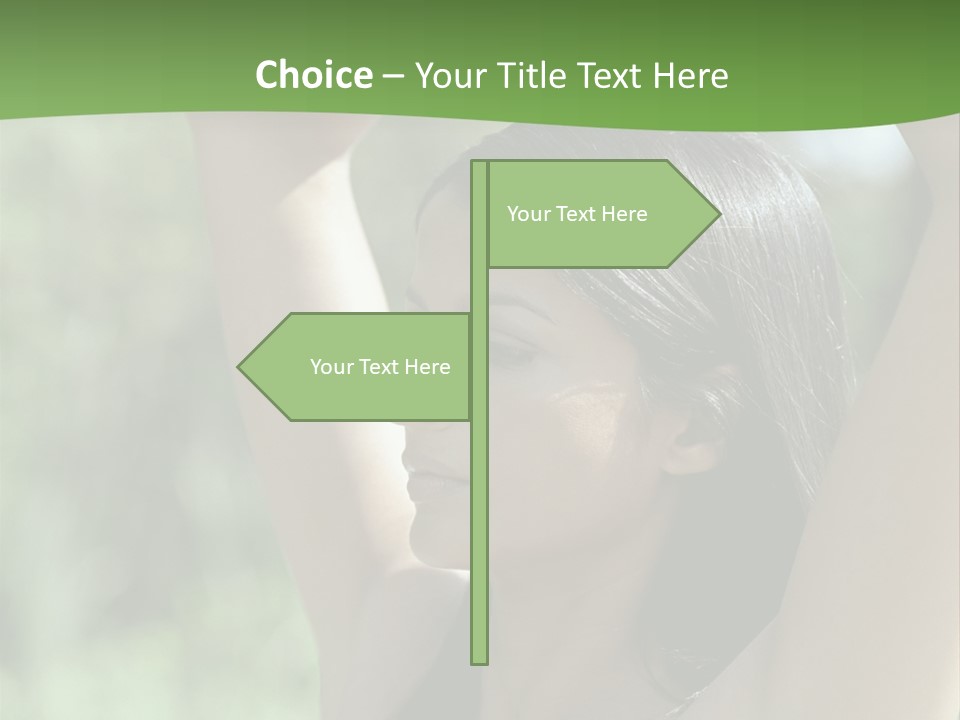 Curved Spare Time Shapes PowerPoint Template