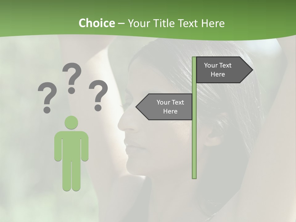 Curved Spare Time Shapes PowerPoint Template