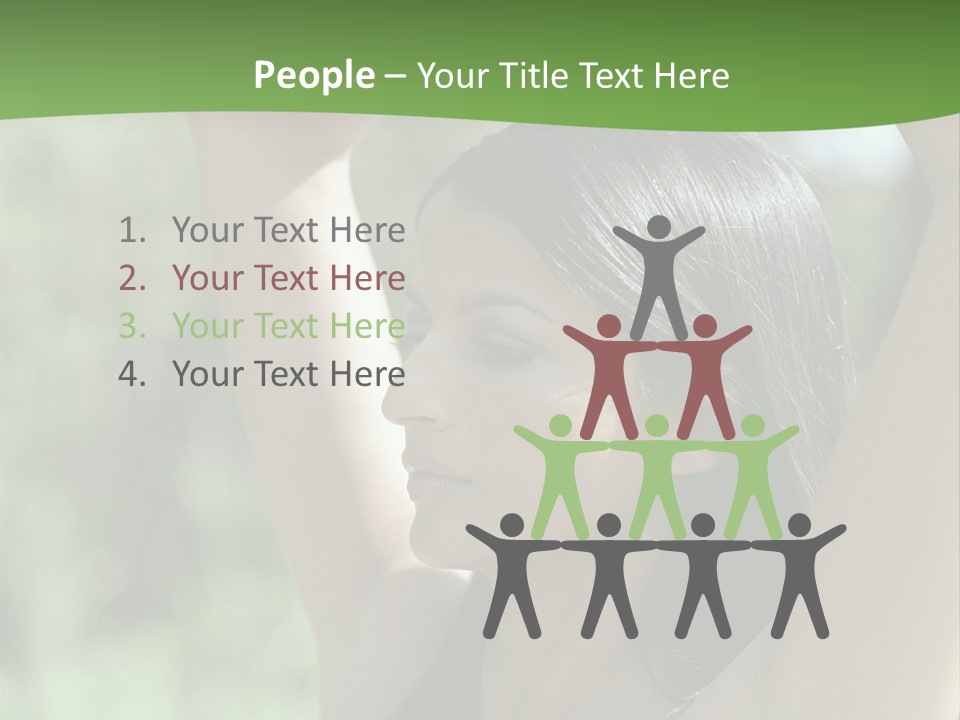 Curved Spare Time Shapes PowerPoint Template