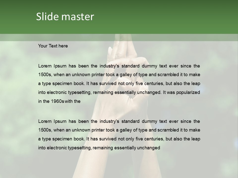 Guys Two Rear View PowerPoint Template