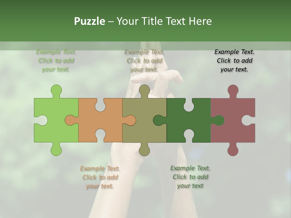 Guys Two Rear View PowerPoint Template