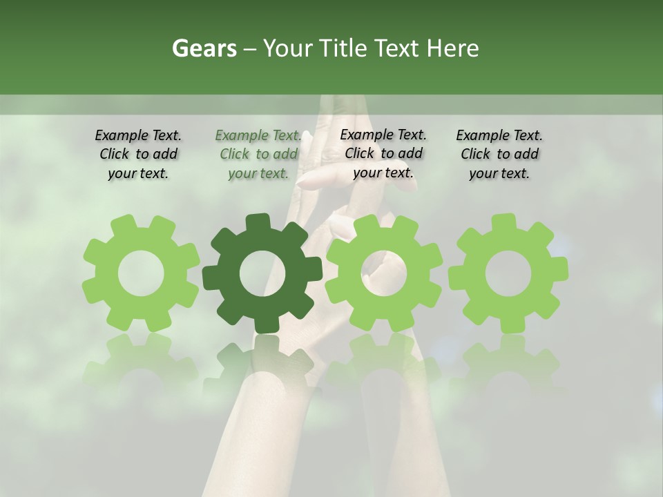 Guys Two Rear View PowerPoint Template