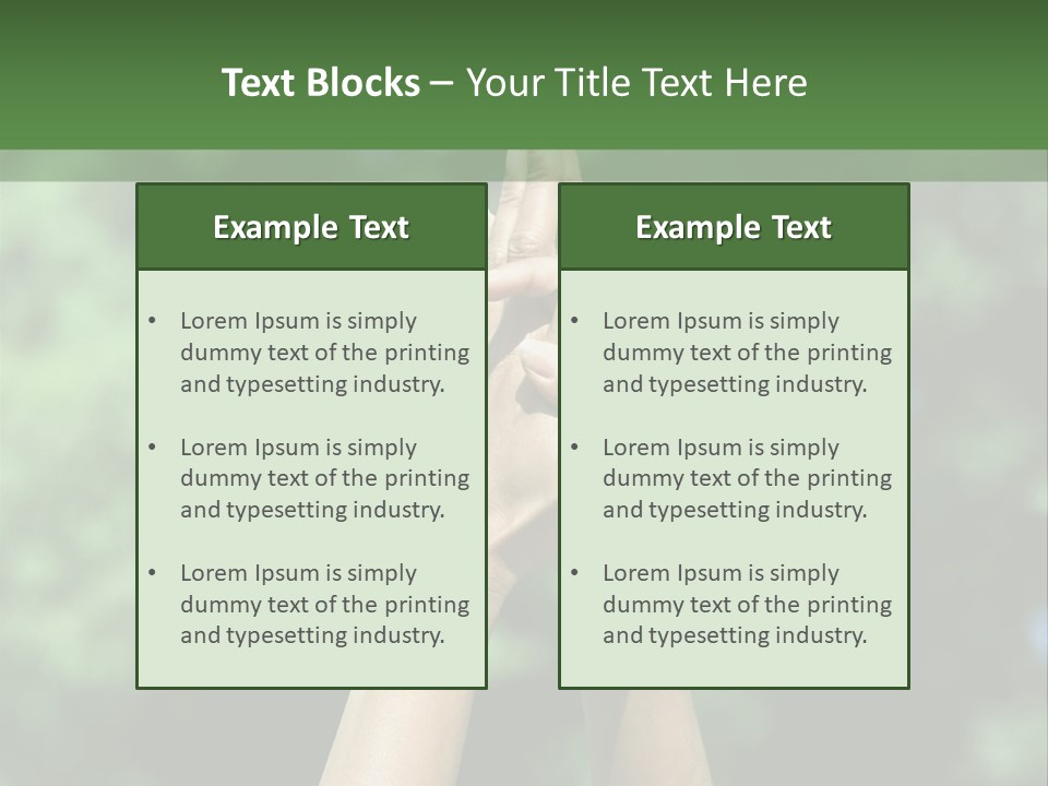 Guys Two Rear View PowerPoint Template