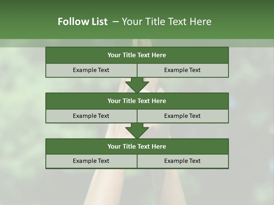 Guys Two Rear View PowerPoint Template