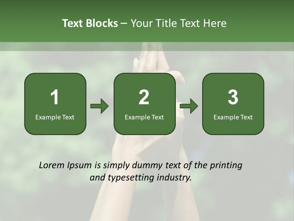 Guys Two Rear View PowerPoint Template
