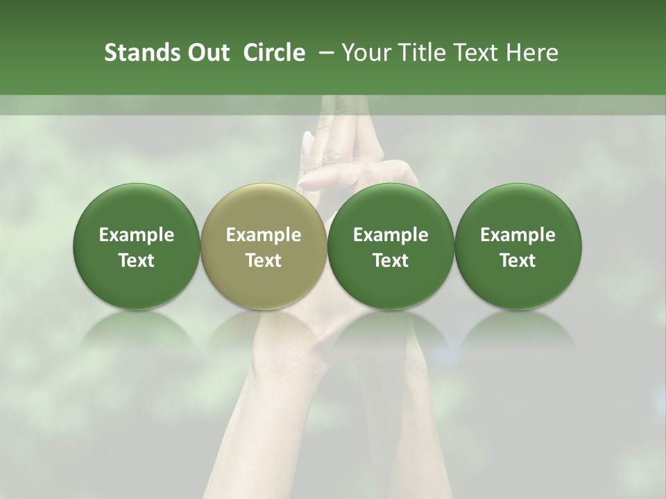 Guys Two Rear View PowerPoint Template