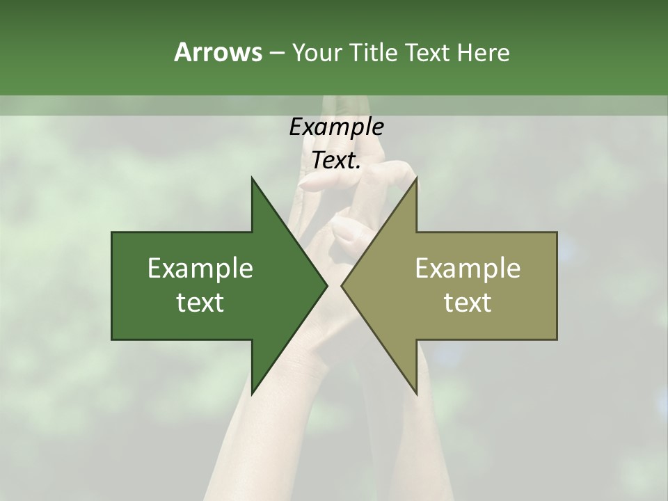 Guys Two Rear View PowerPoint Template
