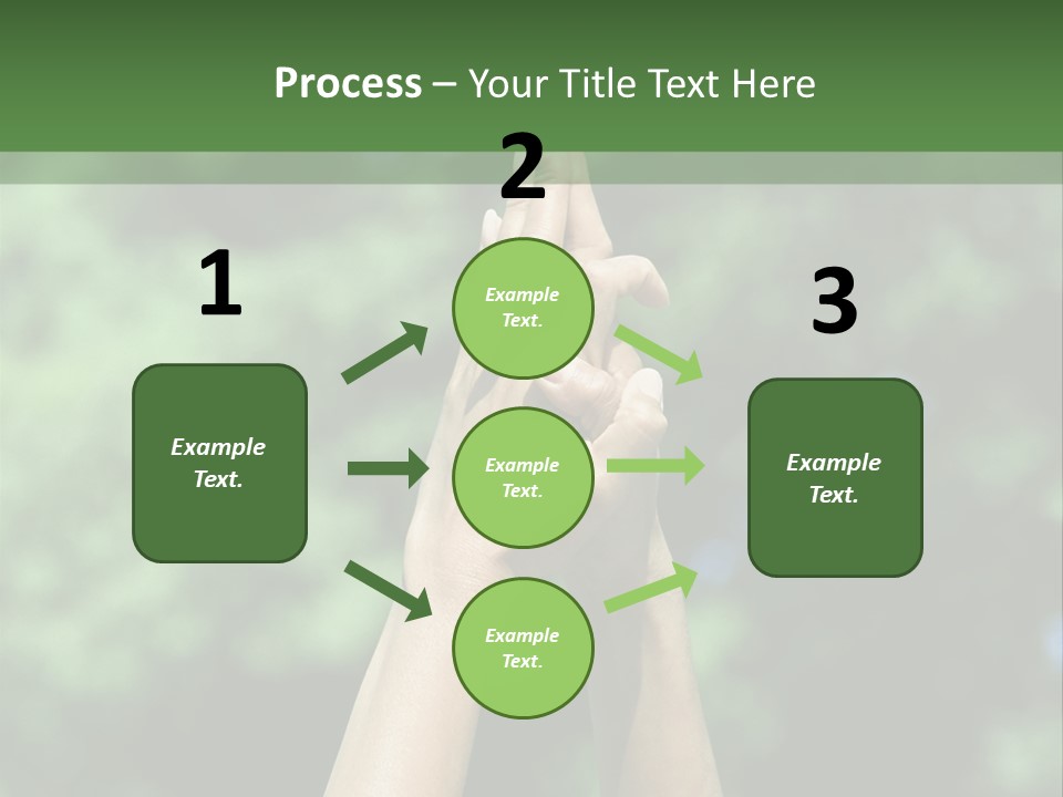 Guys Two Rear View PowerPoint Template